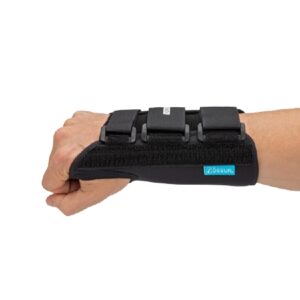 Wrist / Forearm Brace Ossur Formfit Aluminum / Cotton / Polyester Left Hand Black X-Large