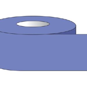 Blank Label Tape Shamrock Multipurpose Label Blue Tape 1/2 X 500 Inch