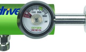 Drive Oxygen Regulator Click Style 0 – 15 LPM DISS Outlet CGA-540