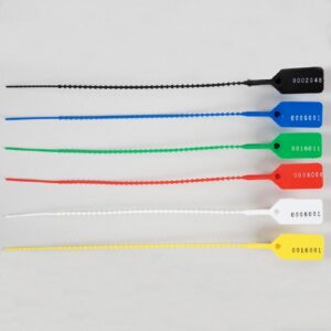 Easy Pull-Tight Seal Health Care Logistics Consecutively Numbered Black Polypropylene 8-7/8 Inch