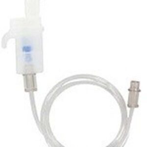 Compressor Nebulizer System Small Volume Medication Cup Adult / Pediatric Mouthpiece Delivery