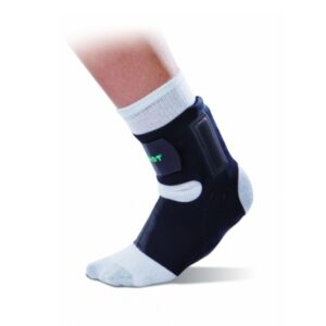 Ankle Support Aircast AirHeel with Stabilizers Large Pull-On / Hook and Loop Closure Male 11-1/2 and Up / Female 13 and Up Foot