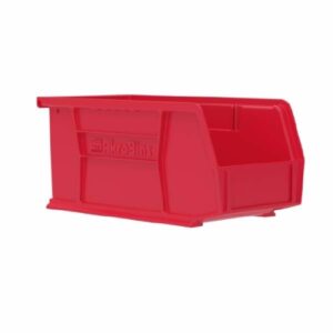 Storage Bin AkroBins Red Plastic 5 X 5-1/2 X 10-7/8 Inch