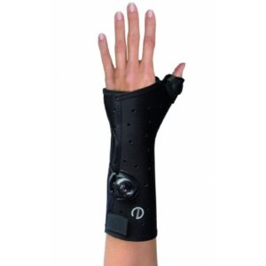 Thumb Splint Exos Medium Boa Lacing System Left or Right Hand Black