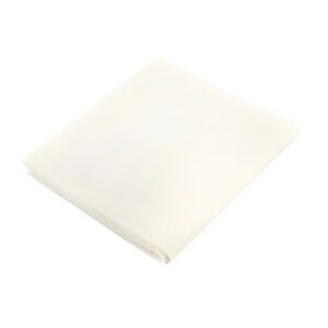 Bed Sheet Flat 40 X 72 Inch White 2-Ply Tissue Disposable