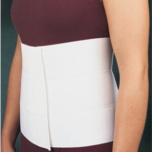 Abdominal Binder Comfor One Size Fits Most Hook and Loop Closure 46 to 62 Inch Waist Circumference 15 Inch Height Adult