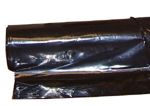 Trash Bag Colonial Bag 96 gal. Black LLDPE 1.8 mil 52 X 75 Inch X-Seal Bottom Coreless Roll