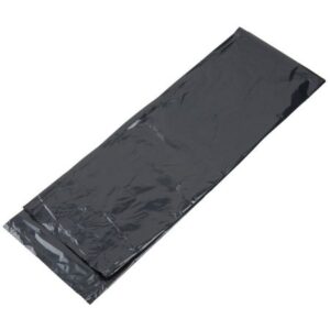 Trash Bag Colonial Bag 10 gal. Black HDPE 8 Mic. 24 X 24 Inch X-Seal Bottom Coreless Roll