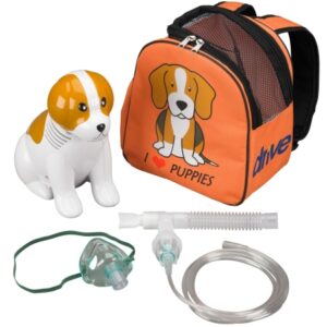 Drive Beagle Compressor Nebulizer System Small Volume Medication Cup Pediatric Aerosol Mask Delivery