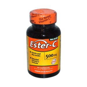 Vitamin C Supplement Ester-C Ascorbic Acid 500 mg Strength Tablet 60 per Bottle