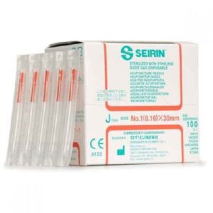 Acupuncture Needle Seirin 5 Japanese Gauge 30 mm Length J-Type