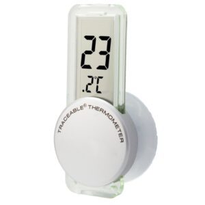 Refrigerator Thermometer Traceable Fahrenheit / Celsius 32 degree to 113 degreeF (0 to 45 degreeC) Battery Operated
