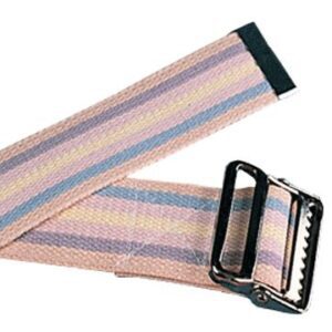 Gait Belt 60 Inch Length White Webbing