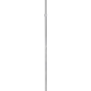 Cleanroom Telescopic Mop Handle Contec QuickConnect 50 to 92 Inch Length Aluminum Silver Push Button Connection