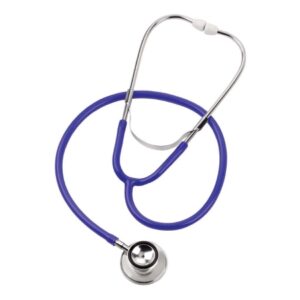 General Exam Stethoscope Mabis Spectrum Blue 1-Tube 22 Inch Tube Double Sided Chestpiece