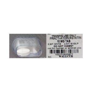 Clinical Training Medication Practi-Atorvastatin Oral Med Tablet Blister Pack 40 mg per Dose