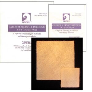 Alginate Dressing Gentell 2 X 2 Inch Square
