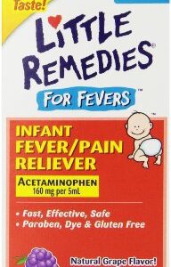 Children’s Pain Relief Little Remedies 160 mg / 5 mL Strength Acetaminophen Oral Suspension 2 oz.