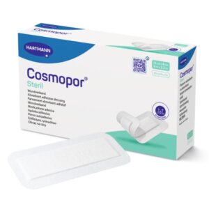 Island Dressing Cosmopor Steril 3-1/5 X 6 Inch Rectangle Sterile Water Resistant Backing