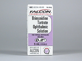 Brimonidine Tartrate 0.2% Solution 5 mL