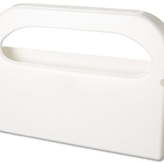 Toilet Seat Cover Dispenser HOSPECO White Styrene Plastic Manual Pull 500 Count Wall Mount