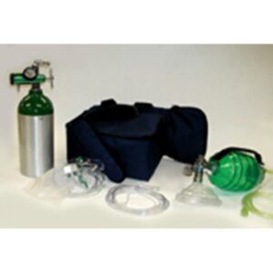 First-In Oxygen Resuscitator Kit (Filled) with Carrying Case Size M9 Aluminum
