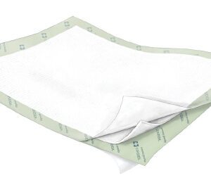 Disposable Underpad Wings Quilted Premium Strength 23 X 36 Inch Airlaid Heavy Absorbency