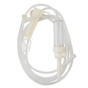 Primary IV Administration Set ExeLInt Gravity 1 Port 15 Drops / mL Drip Rate Without Filter 78 Inch Tubing Solution Without Flow Regulator
