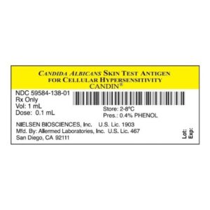 Candin Candida Albicans Scratch Test 1 mL