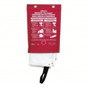 Fire Blanket Sellstrom 5 X 6 Foot Fiberglass 18 oz.
