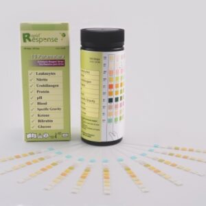 Urinalysis Reagent Rapid Response Bilirubin, Blood, Glucose, Ketone, Leukocytes, Nitrite, pH, Protein, Specific Gravity, Urobilinogen For in vitro diagnostic use only