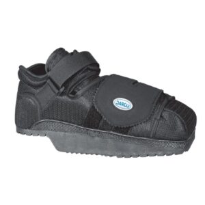 Pressure Relief Shoe Darco HeelWedge Healing Shoe Medium Unisex Adult Black