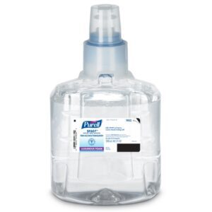 Alcohol-Free Hand Sanitizer Purell SF607 1,200 mL BZK (Benzalkonium Chloride) Foaming Dispenser Refill Bottle