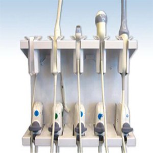 Ultrasound Probe Rack 5.5 X 15 X 20 Inch, 13.5 lbs. Weight