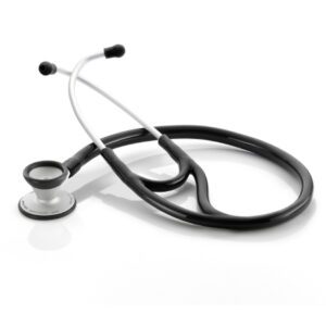 Cardiology Stethoscope Adscope 606 Black 1-Tube 19 Inch Tube Double Sided Chestpiece
