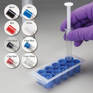 Syringe Tamper Evident Tip Cap White, Sterile