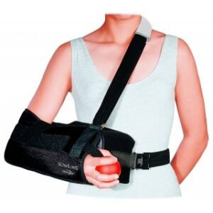 Sling with Abduction Pillow DonJoy UltraSling III AB Large Buckle Closure / Hook and Loop Strap Closure Left or Right Arm