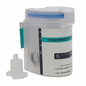 Drugs of Abuse Test Kit E-Z Split Key Cup COC, mAMP/MET, OPI, PCP, THC 25 Tests CLIA Waived