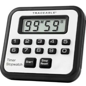 Electronic Stop Watch / Timer Multipurpose Traceable 100 Minutes Digital Display