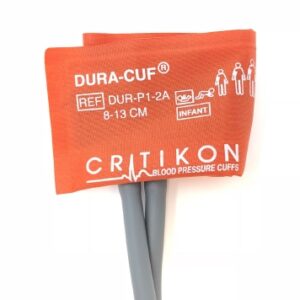 Single Patient Use Blood Pressure Cuff Set Dura-Cuf 8 to 13 cm Arm Nylon Cuff Infant Cuff