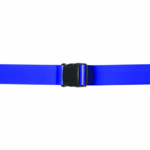 Gait Belt AliMed Antimicrobial 54 Inch Length Blue Vinyl