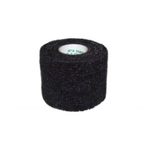 Cohesive Bandage PowerFlex 2 Inch X 6 Yard Self-Adherent Closure Black NonSterile 23 lbs. Tensile Strength