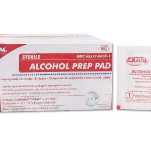 Alcohol Prep Pad Dukal 70% Strength Isopropyl Alcohol Individual Packet Medium Sterile