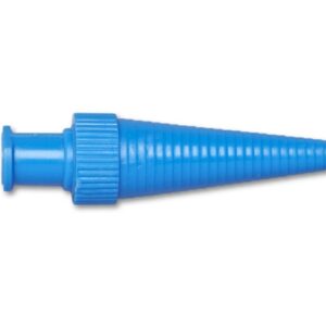 Catheter Syringe Adapter Medline Sterile, Blue, Plastic