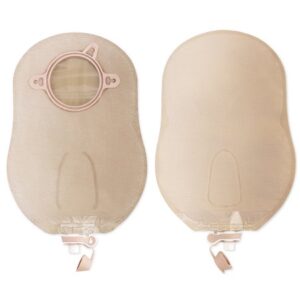Urostomy Pouch New Image Two-Piece System 9 Inch Length 2-1/4 Inch Stoma Drainable