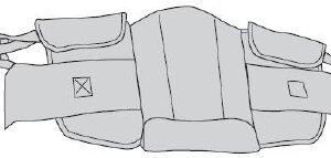 Stand Assist Sling 2 Point Cradle Strap Attachment 400 lbs. Weight Capacity