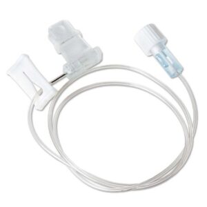 Sub-Q Infusion Set HIgH-Flo 26 Gauge 12 mm 20 Inch Tubing Without Port