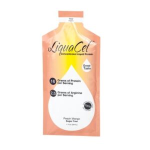 Oral Supplement LiquaCel Peach Mango Flavor Liquid 1 oz. Individual Packet