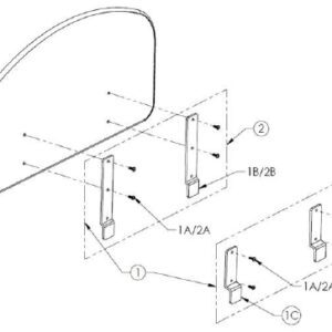 Bed Panel Set For Mounting Hardware Bed
