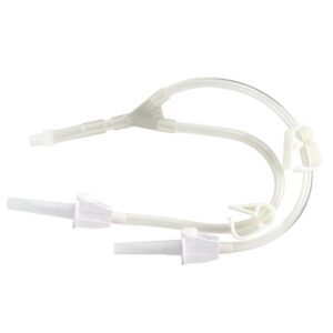 High Flow Y-Adapter PINNACLE Rubber Latex-Free